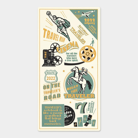 Traveler's Company Guide Sheet / Shitajiki 2022 (Regular) Accessories