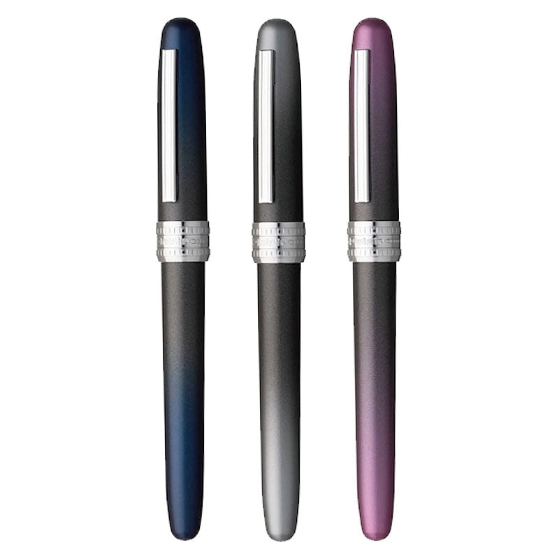 Platinum 10th Anniversary Plaisir - Fine (Night Blue) Fountain Pen