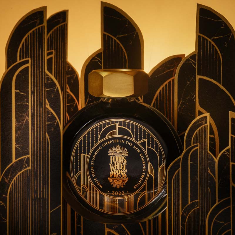 Ferris Wheel Press Roaring Patina Black (SE 2022) - 38ml Bottled Ink