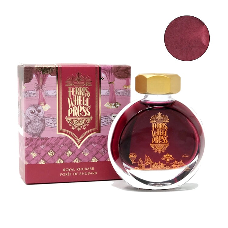 Ferris Wheel Press Royal Rhubarb - 38ml Bottled Ink