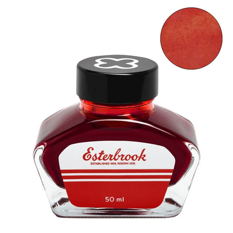 Esterbrook Scarlet - 50ml Bottled Ink