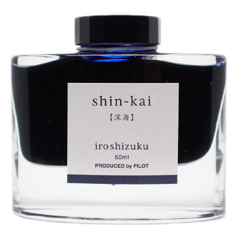 Iroshizuku Ink 50ml - Shin Kai - The Desk Bandit