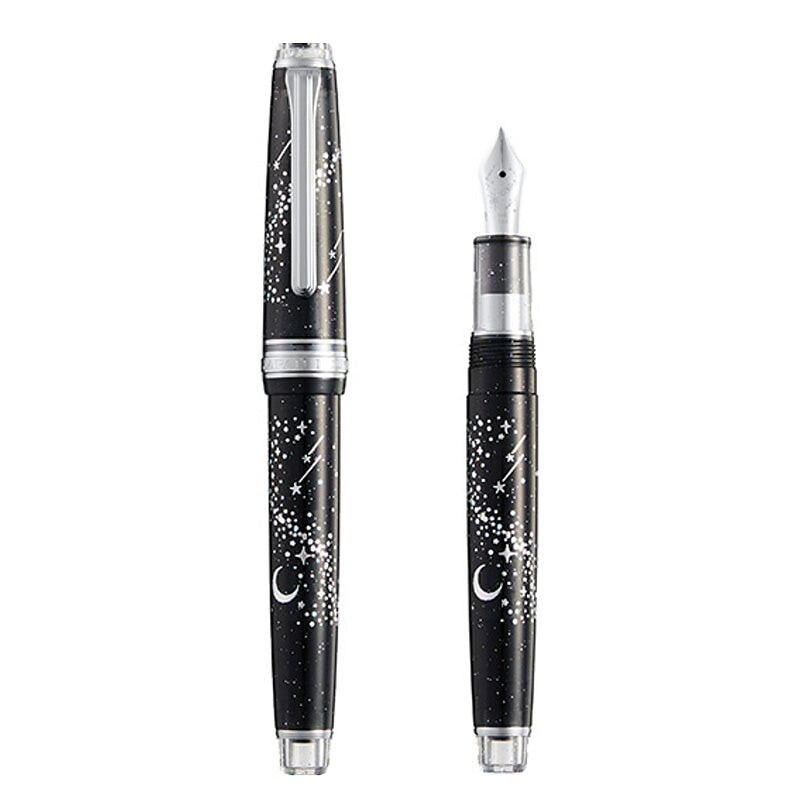 Sailor PLUS X SAILOR Starry Sky Pro Gear Slim Set (LE) - Extra Fine Fountain Pen