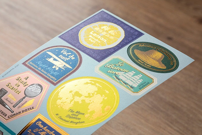 Traveler's Company Customized Sticker Set Accessories
