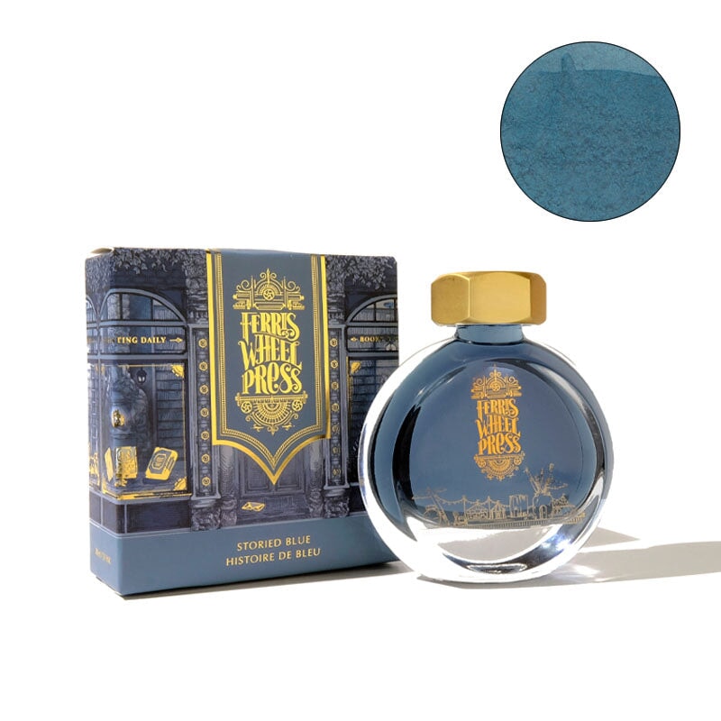 Ferris Wheel Press Storied Blue - 38ml Bottled Ink