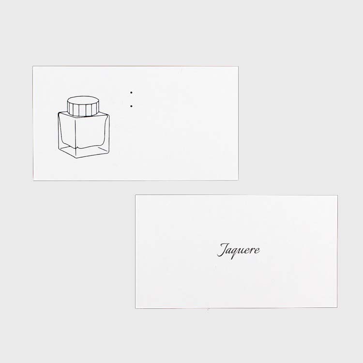 Wearingeul Ink Swatch Cards - Horizontal Layout Paper