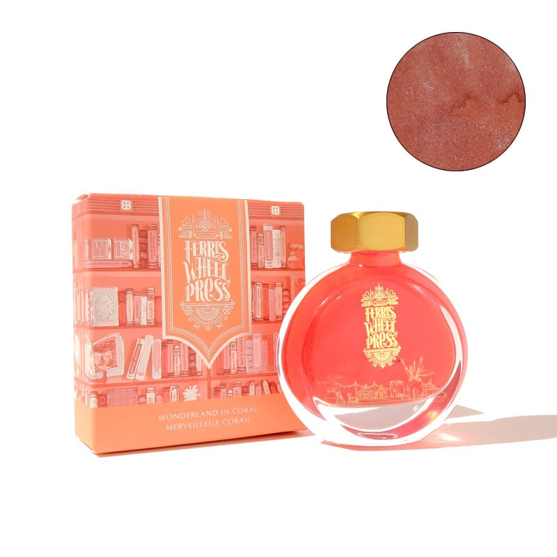 Ferris Wheel Press Wonderland in Coral - 38ml Bottled Ink