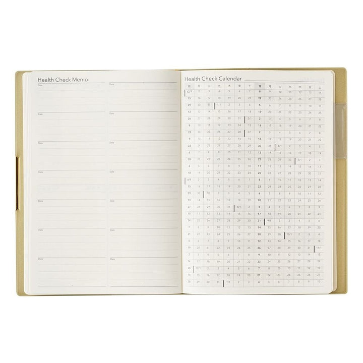 Nolty 2025 Ecri Plus 8 Weekly Planner - B6 (Pistachio) Planners