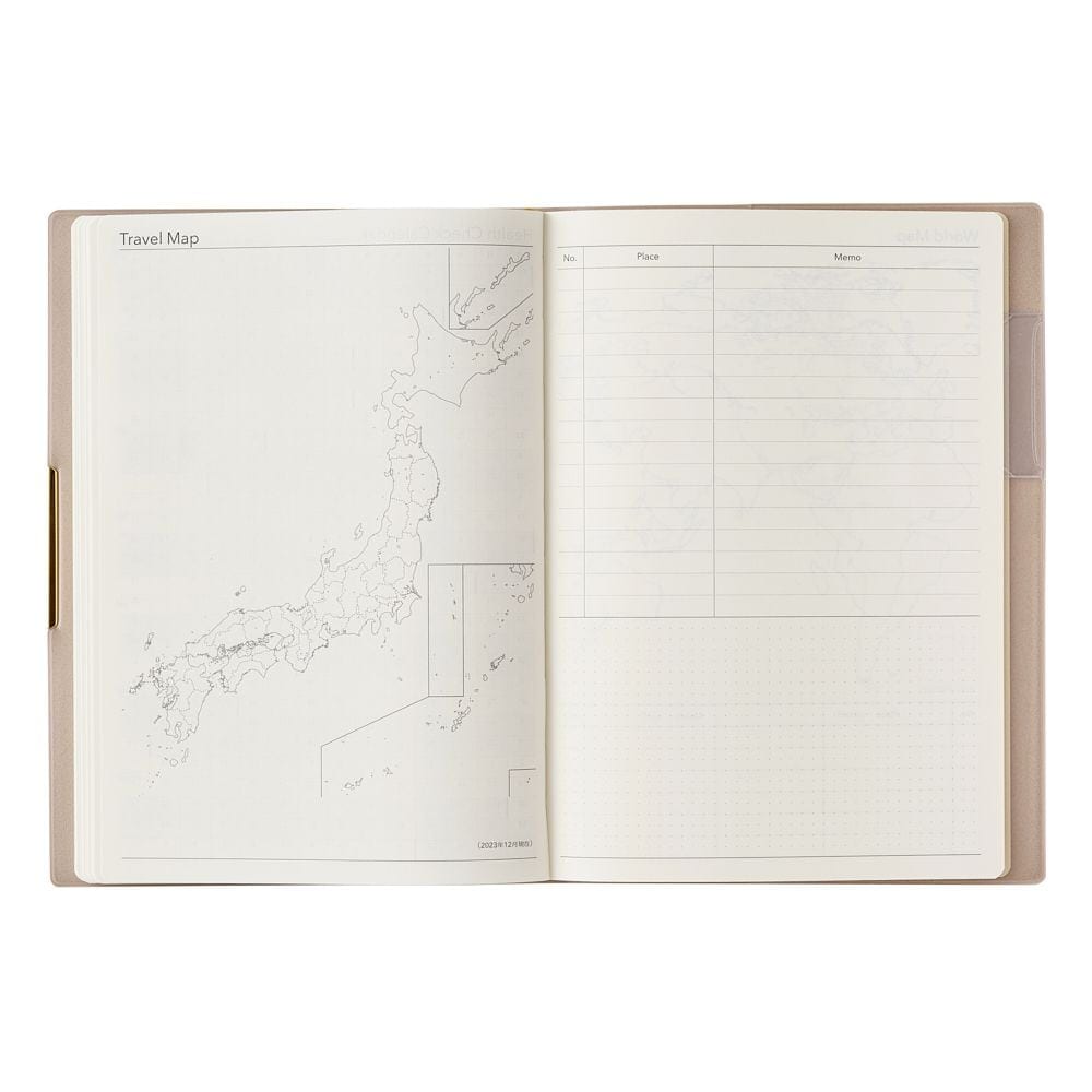 Nolty 2025 Ecri Plus 1 Weekly Planner - B6 (Sand Beige) Planners