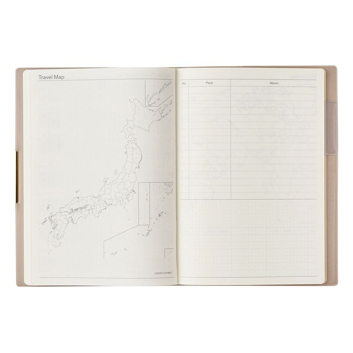 Nolty 2025 Ecri Plus 1 Weekly Planner - B6 (Sand Beige) Planners