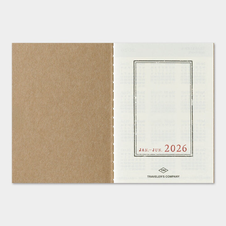 Traveler's Company 2026 Diary Weekly (Passport) Planners