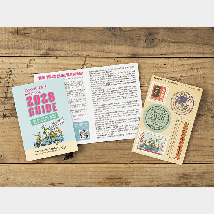 Traveler's Company 2026 Diary Weekly (Passport) Planners