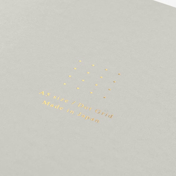 Midori Midori Colour Notebook Grey A5 (Dotgrid) Notebook