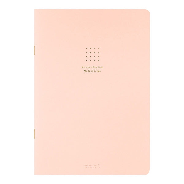 Midori Midori Colour Notebook Pink A5 (Dotgrid) Notebook