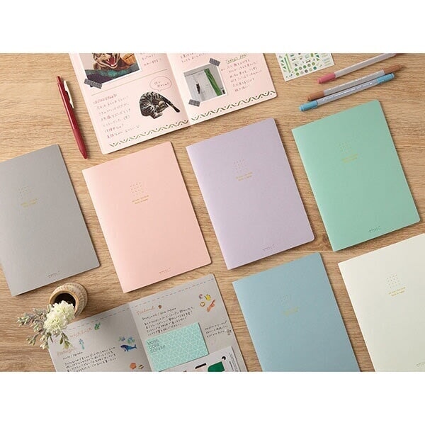 Midori Midori Colour Notebook Grey A5 (Dotgrid) Notebook