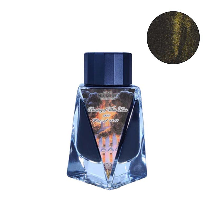 PENBBS No.153 Burning of White House (Shimmer) - 30ml Bottled Ink