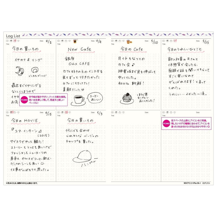 Nolty 2025 Ecri Plus 1 Weekly Planner - B6 (Sand Beige) Planners