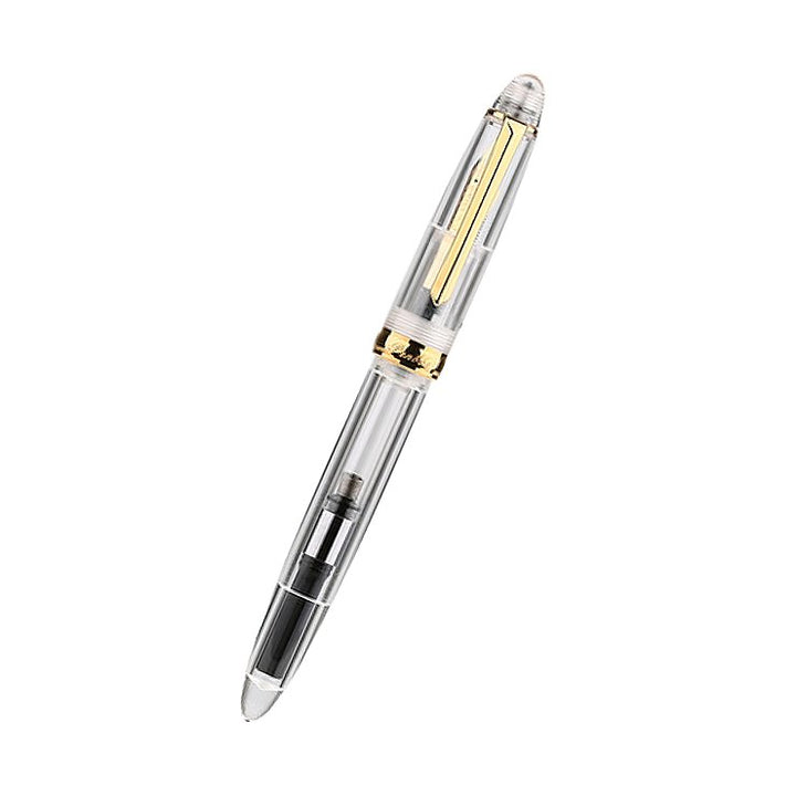 PENBBS 308 - Clear / Gold (Fine) Fountain Pen