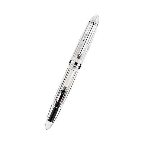 PENBBS 308 - Clear / Silver (Fine) Fountain Pen