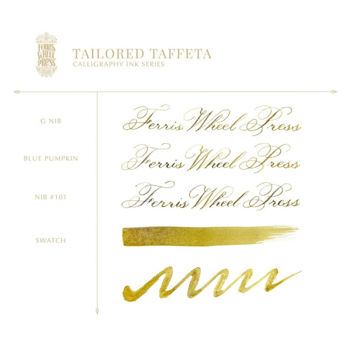 Ferris Wheel Press Tailored Taffeta (Calligraphy Ink) - 28ml Dip Pen Inks