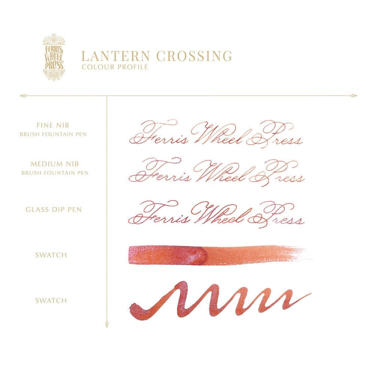 Ferris Wheel Press Bestiary Series - Lantern Crossing (Shimmer) - 2ml Ink Sample