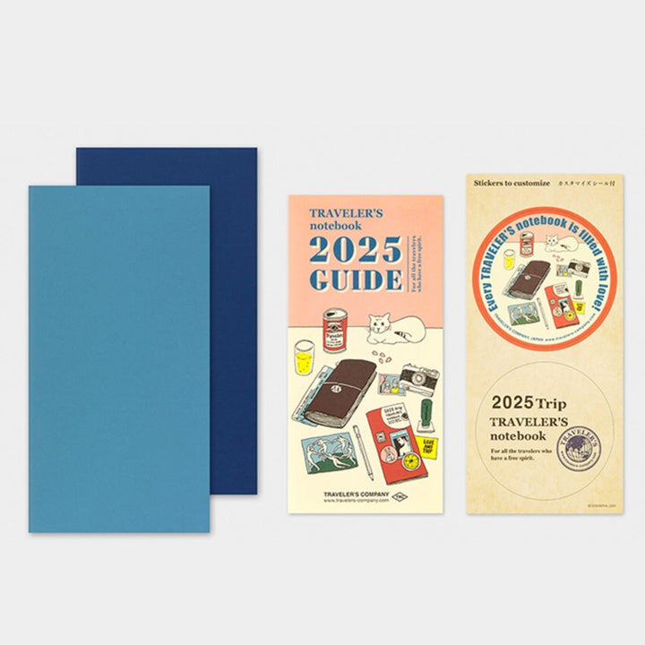 Traveler's Company 2025 Diary Weekly+Memo (Regular) Planners