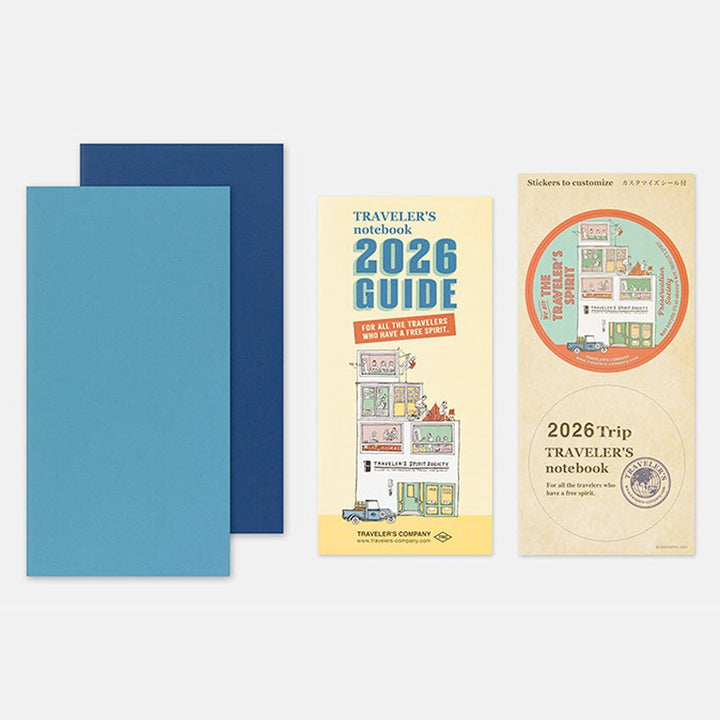 Traveler's Company 2026 Diary Weekly+Memo (Regular) Planners