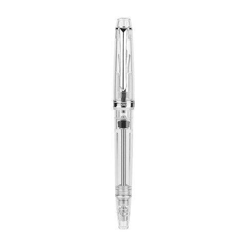 PENBBS 268 - Clear / Silver (Fine) Fountain Pen