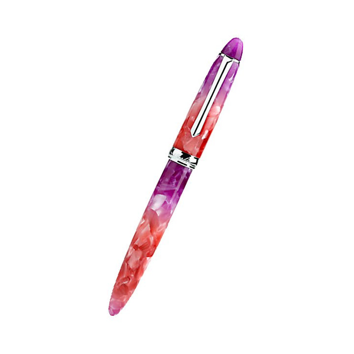 PENBBS 308 - Berries / Silver (Round Medium) Fountain Pen