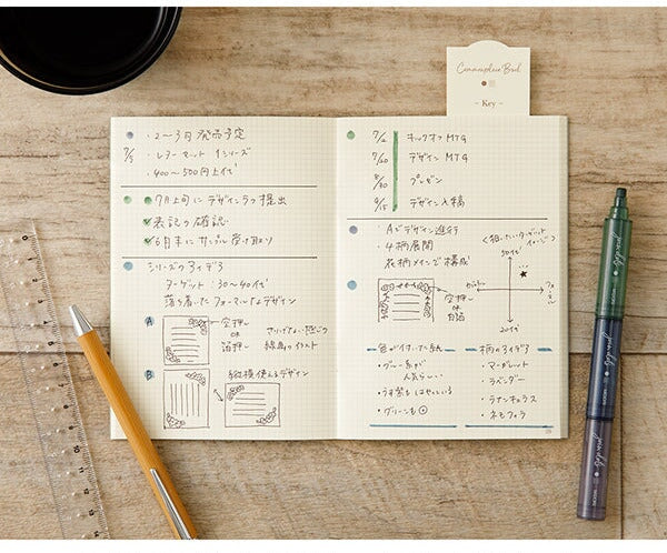 Midori Join Dots Connecting Marker Set - Dark Highlighters