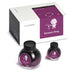 Einstein Ring - 65ml + 15ml Set, featuring two glass ink bottles and outer box, includes brochure, pen rest, stickers, bookmark, and napkin.