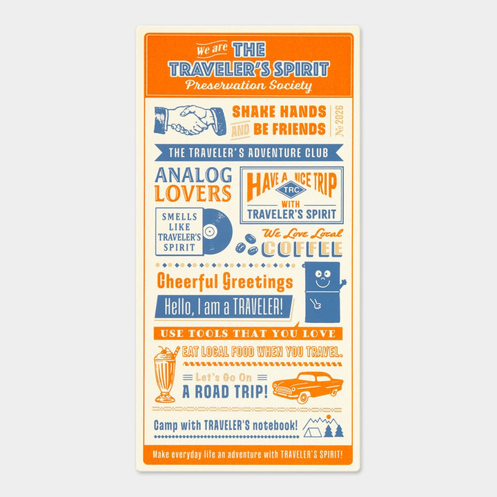 Traveler's Company Guide Sheet / Shitajiki 2026 Rulers & Guides