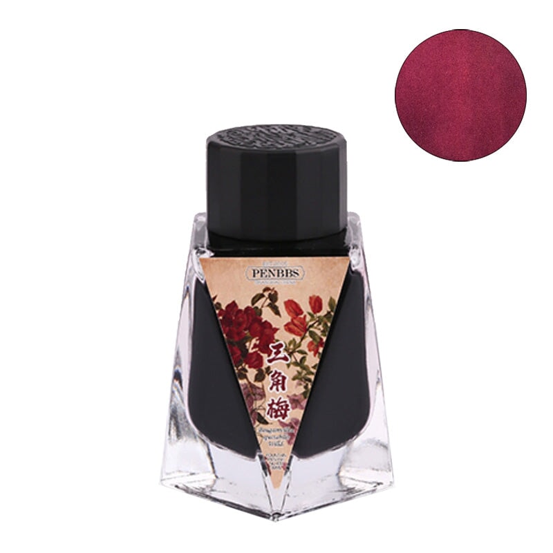 PENBBS No.432 Triangle Plum - 30ml Bottled Ink