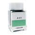 Square glass bottle of Sailor fountain-pen ink, labeled 460, featuring the Sailor anchor logo. Part of Sailor's Ink Studio, offering 20ml of dye-based ink.