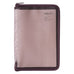 Notebook Zip-Up Mesh Cover - Burgundy (A5)