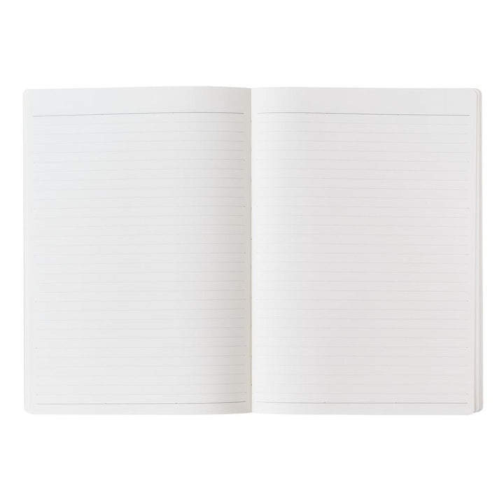 Nolty Tio Notebook Refill - Ruled (Grey, A5) Notebook