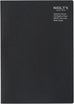 Asymmetry Numbered Tio Notebook Refill - Ruled/Dotgrid (Black, A5)