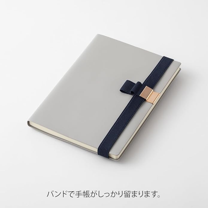 Midori Book Band Pen Holder (For B6/A5) - Navy Cases