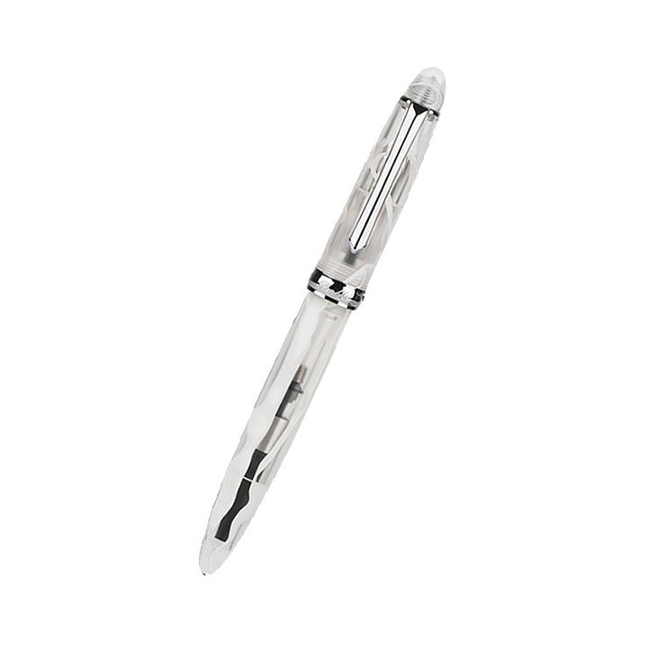 PENBBS 308 - Smog / Silver (Round Medium) Fountain Pen