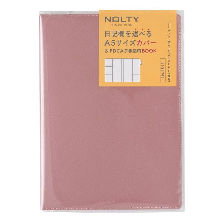 Nolty Notebook Cover - Pink (A5) Book Covers