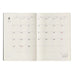 2025 Monthly Schedule Planner - A5 (Black)