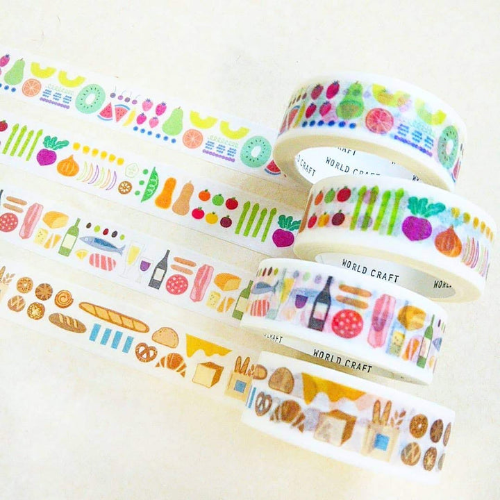 World Craft Fruits Marche Washi Tape Washi Tape