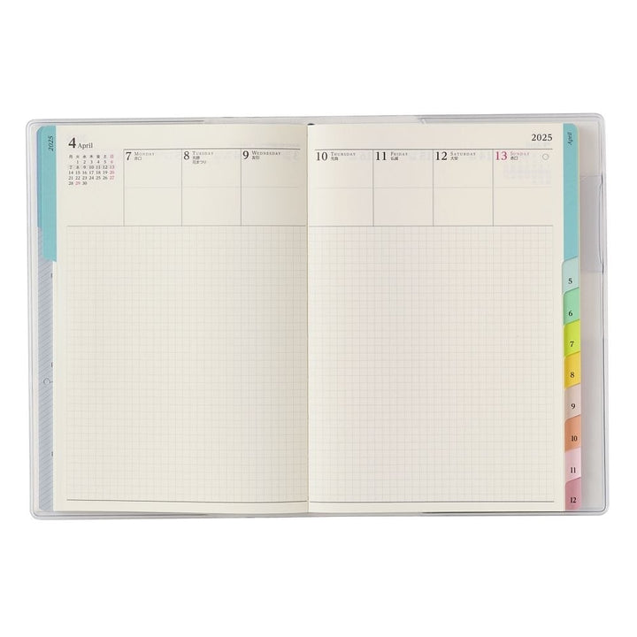 Nolty 2025 King's Brunch x PAGEM Weekly with Memo Planner - B6-i (Sea Green) Planners