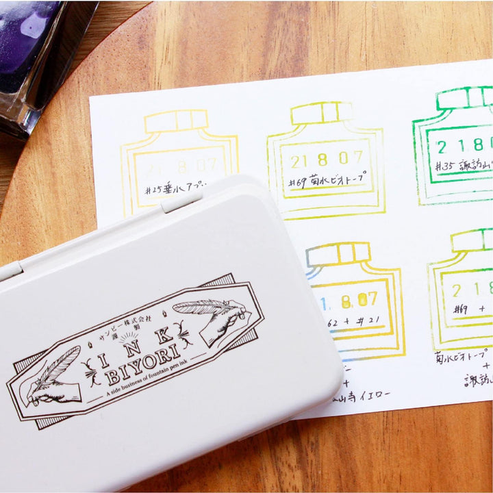 Sanby Ink Biyori Stamp Pad Stamp