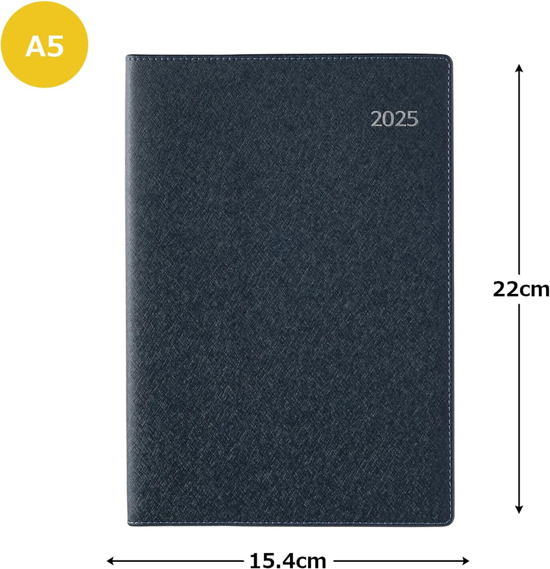 Nolty 2025 PDCA Planner - A5 (Navy) Planners