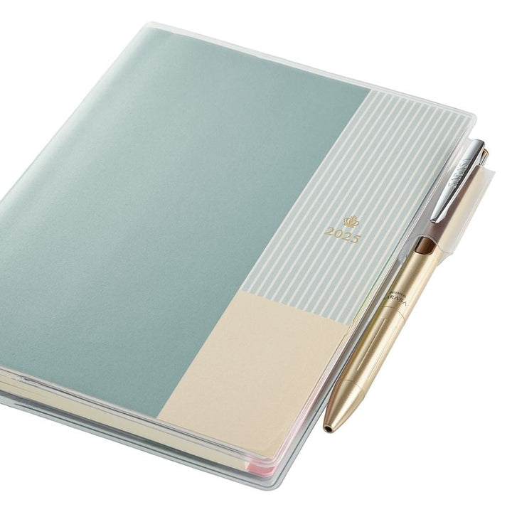 Nolty 2025 King's Brunch x PAGEM Weekly with Memo Planner - B6-i (Sea Green) Planners