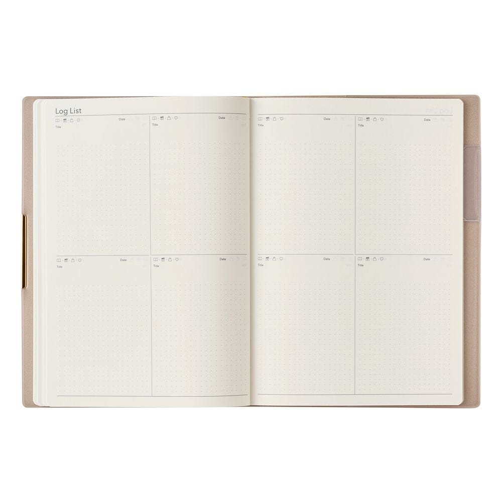 Nolty 2025 Ecri Plus 1 Weekly Planner - B6 (Sand Beige) Planners