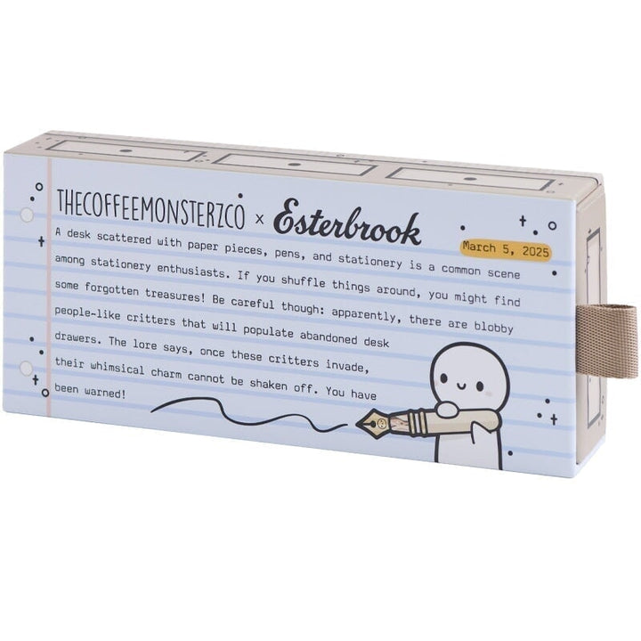 Esterbrook Estie - TheCoffeeMonsterzCo Collab / Gold - Extra Fine Fountain Pen