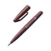 Fude Touch Brush Sign Pen - Set of 12, features a brown pen with a flexible brush nib and Japanese text, ideal for illustrations and scrapbooking.