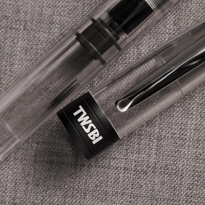 TWSBI Diamond 580 ALR (Black) - Broad Fountain Pen